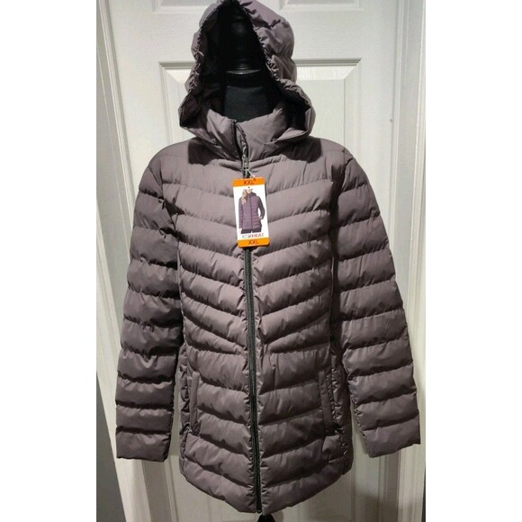 32 Degrees Jackets & Blazers - NEW 32 Degrees Heat XXL Women's Removable Hood 4-way lightweight Puffer Jacket